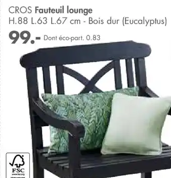 Casa Fauteuil lounge offre