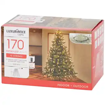 Action Luxuriance lights guirlande lumineuse avec anneau luxuriance lights offre