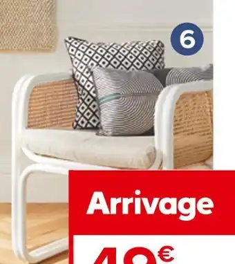 Castorama Coussins déco offre