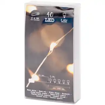 Action Action guirlande lumineuse blanc chaud offre