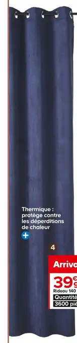 Castorama Rideau thermique farm offre