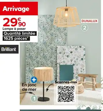 Castorama Lampe à poser offre