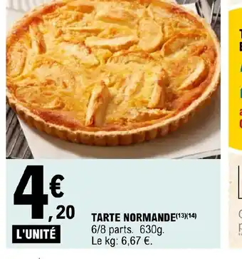 E.Leclerc TARTE NORMANDE offre