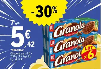 E.Leclerc Granola offre