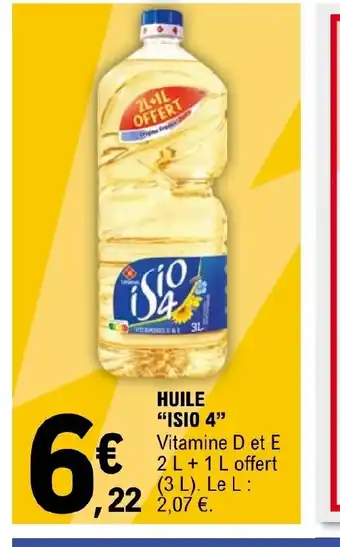 E.Leclerc HUILE "ISIO 4 offre