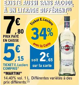 E.Leclerc MARTINI offre
