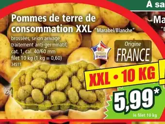 Norma Pommes de terre de consommation XXL offre