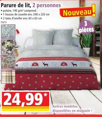 Norma Parure de lit, 2 personnes offre