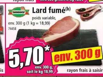 Norma Lard fume offre