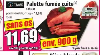 Norma TEMPE Palette fumée cuite offre