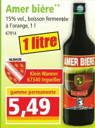 Norma Amer bière offre