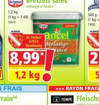 Norma Bretzels sales offre