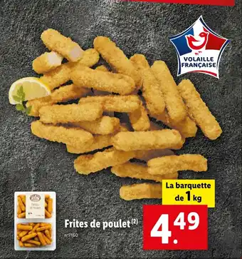 Lidl Frites de poulet (2) offre