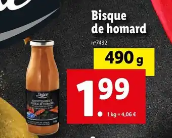 Bisque de homard 490 g