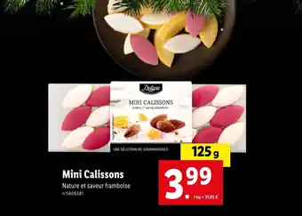 Lidl Mini Calissons offre