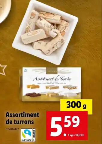 Lidl Assortiment de turrons offre