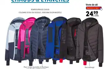 Lidl Veste de ski offre