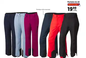 Lidl Pantalon de ski offre