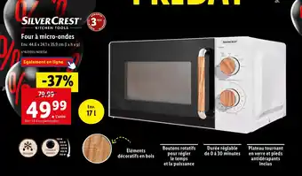 Lidl Four à micro-ondes offre