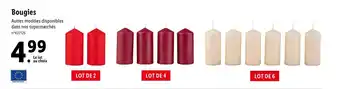 Lidl Bougies offre