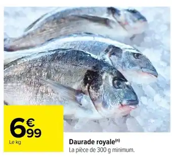 Carrefour Daurade royale(n) offre