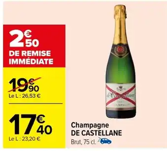 Carrefour Champagne DE CASTELLANE offre