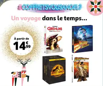 Auchan COFFRETSVOUSANOEL? Un voyage dans le temps... offre