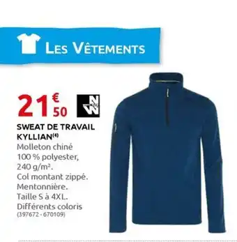 Rural Master SWEAT DE TRAVAIL KYLLIAN(4) offre