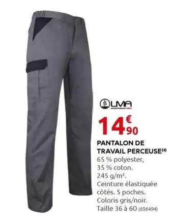 Rural Master PANTALON DE TRAVAIL PERCEUSE(4) offre