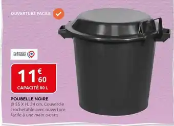 Rural Master POUBELLE NOIRE offre