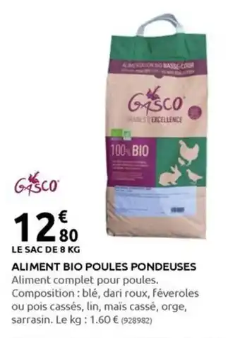 Rural Master ALIMENT BIO POULES PONDEUSES offre