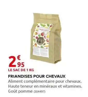 FRIANDISES POUR CHEVAUX