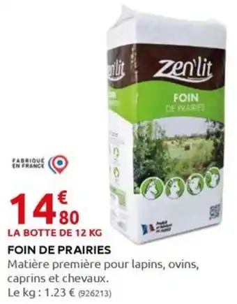 Rural Master FOIN DE PRAIRIES offre