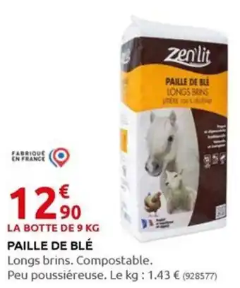 Rural Master PAILLE DE BLÉ offre