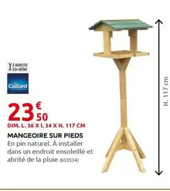 Rural Master MANGEOIRE SUR PIEDS offre