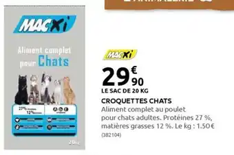 Rural Master CROQUETTES CHATS offre