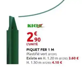 Rural Master PIQUET FER 1 M offre