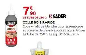 Rural Master COLLE BOIS RAPIDE offre