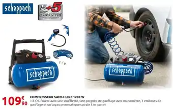 Rural Master COMPRESSEUR SANS HUILE 1200 W offre