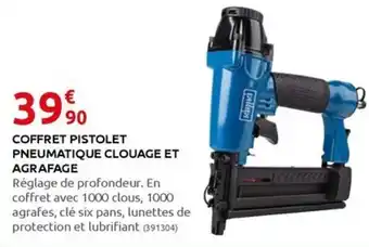 Rural Master COFFRET PISTOLET PNEUMATIQUE CLOUAGE ET AGRAFAGE offre