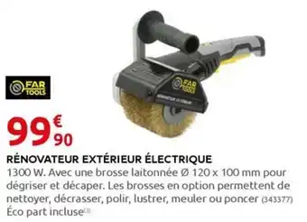 Rural Master RÉNOVATEUR EXTÉRIEUR ÉLECTRIQUE offre