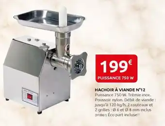 Rural Master HACHOIR À VIANDE N°12 offre