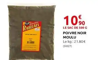 Rural Master POIVRE NOIR MOULU offre