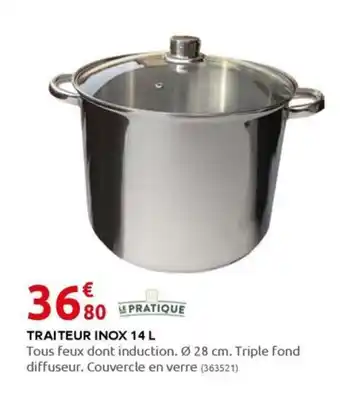 Rural Master TRAITEUR INOX 14 L offre