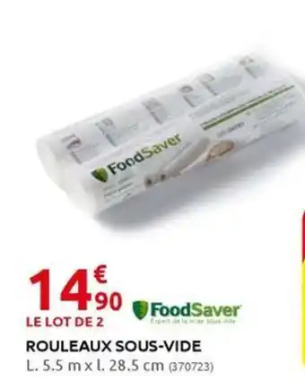 Rural Master ROULEAUX SOUS-VIDE offre