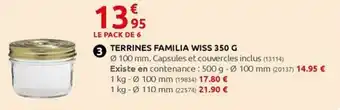 Rural Master TERRINES FAMILIA WISS 350 G offre