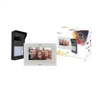 Bricorama Kit interphone vidéo light soul 1 appel 7 offre
