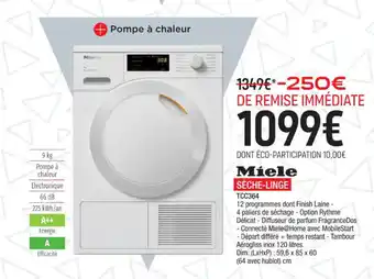 Extra Miele SÈCHE-LINGE offre