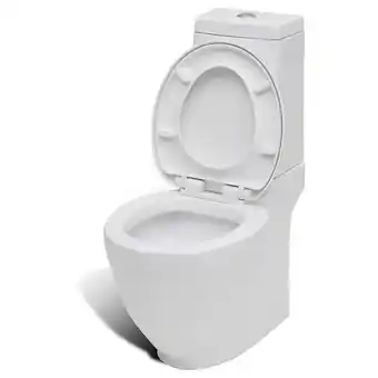 Bricorama Cuvette wc carré blanche en céramique design spécial - blanc offre