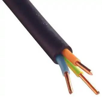 Brico Dépôt Câble électrique r2v 3g2,5 mm² noir - 100 m offre